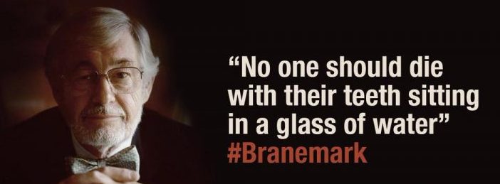 Branemark quote about natural-looking dental treatment